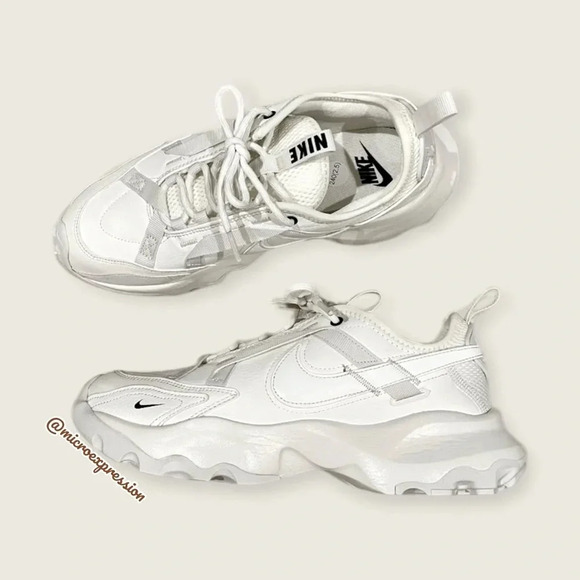Nike TC 7900 Sail White Retro 2000's Bulky/Chunky Comfy Running/Casual Sneaker - Picture 9 of 16